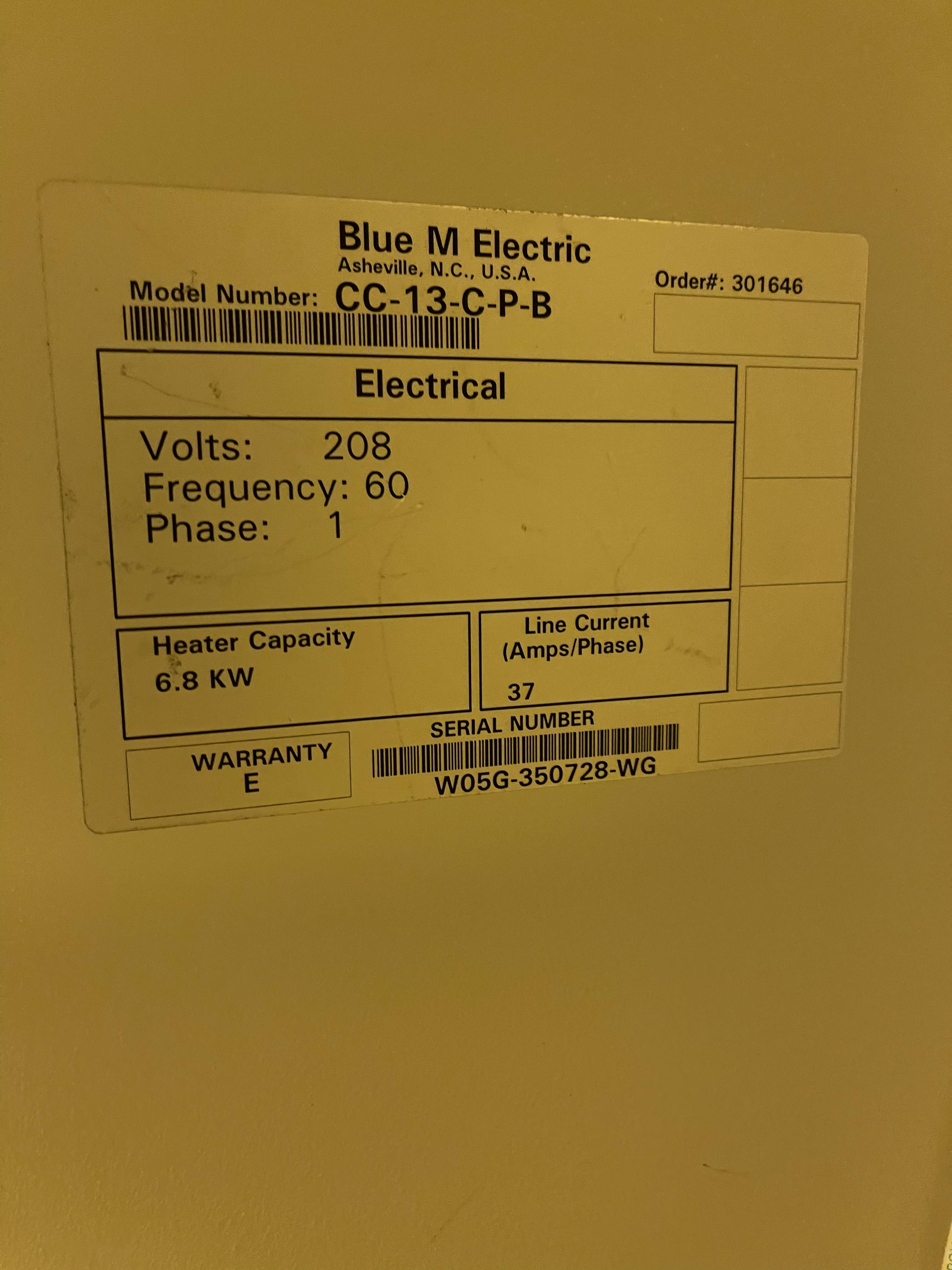 BLUE M FRP-381B-1 
