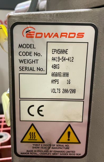 Edwards iXH500H 